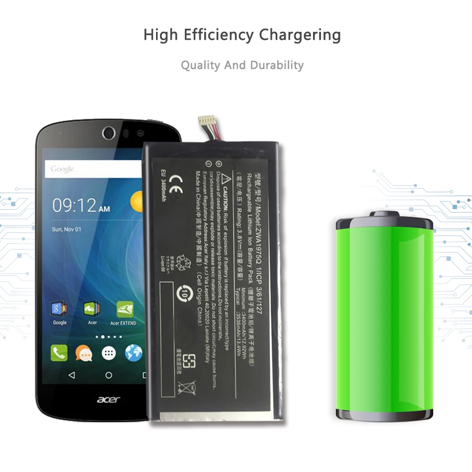 Планшета литий полимерный аккумулятор Батарея для Acer Iconia Tab 7 A1 713 713HD Замена ZWA1975Q