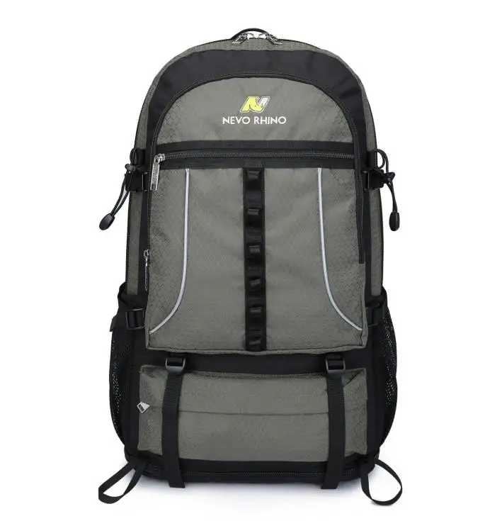 Рюкзак NEVO RHINO 55L для занятий спортом на открытом воздухе, походов, походов, рюкзаков, рюкзаков для кемпинга, туристический рюкзак, сумка - Цвет: Армейский зеленый