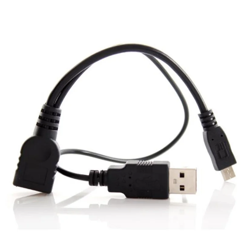 Черная ТВ мини-подушка от 1 до 2 OTG телефон i9100 i9220 i930 USB-Type C мужской удлинитель