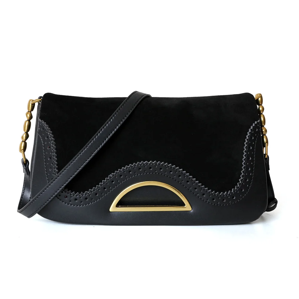 

New Fashion 2021 Female Shoulder Bags Genuine Cow Leather Ladies Hand Bags Luxury Designer Matte Crossbody Bag for Women Totes