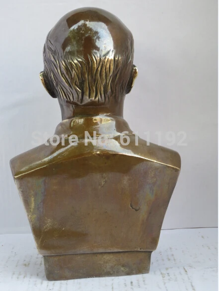 Античная Медная художественная Коллекционная Изысканная скульптура Ленина