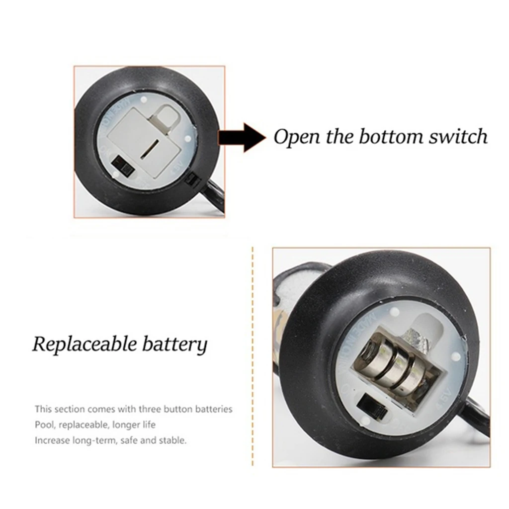 

LED Flameless Candle Flickering Colorful Halloween Decoration Candle