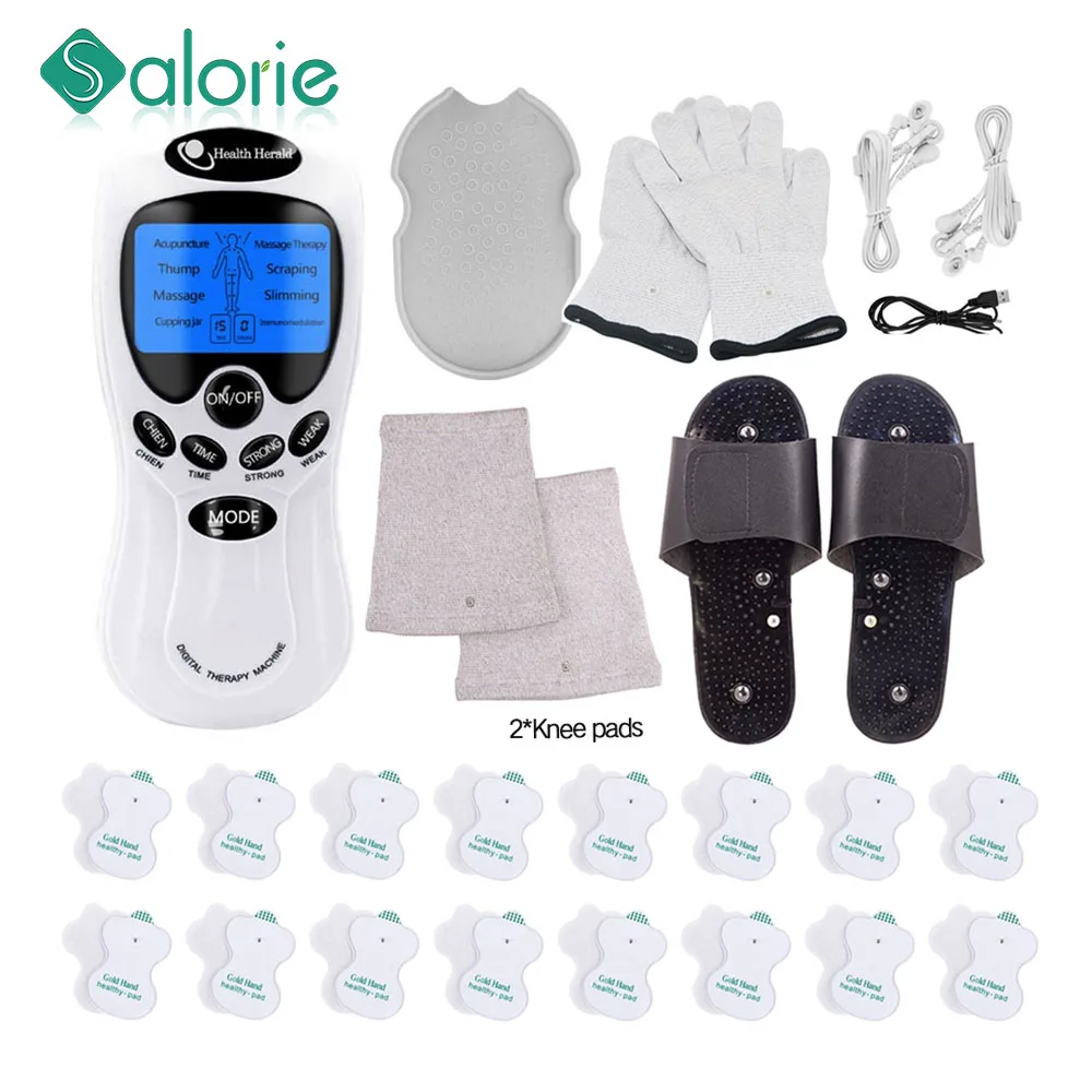 Десятки Иглоукалывание Электрический гералд массаж тела Цифровая терапия