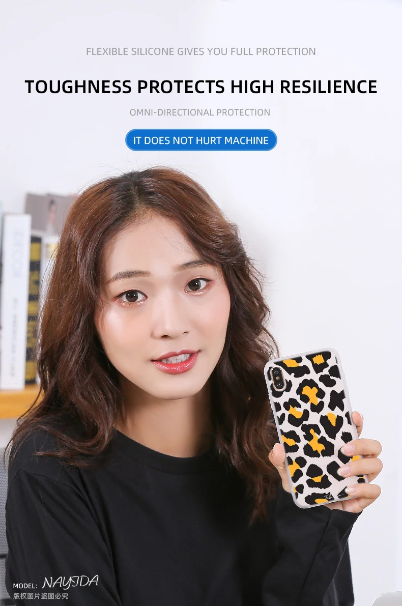 Модная мягкая термополиуретановая крышка-чехол для Coque Xiaomi Redmi 4X 4A 6A 7a Y3 K20 5 Plus Note 8 iPhone 7 6 Plus 5 iPad Pro с леопардовым принтом