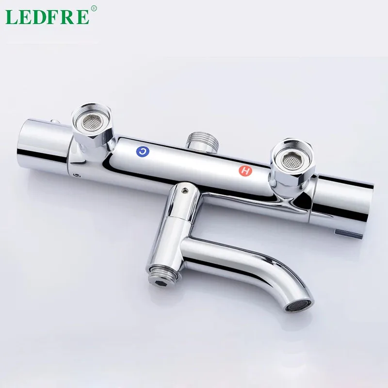 LEDFRE Термостатические Смесители для ванной комнаты ванны душа с ЖК экраном