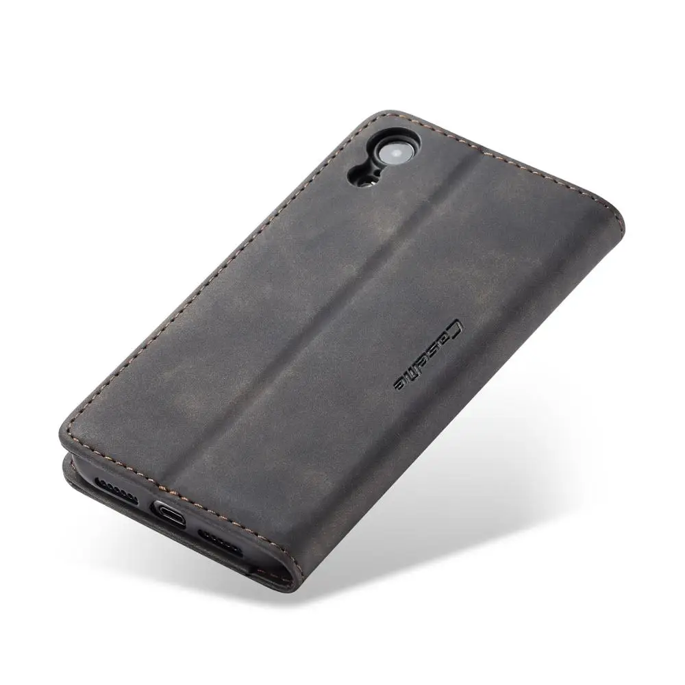 Retro Matte soft leather and TPU Total package side support Business For iphone 6 6p 6s 6sp 7 8 X XS XR Phone Case | Мобильные