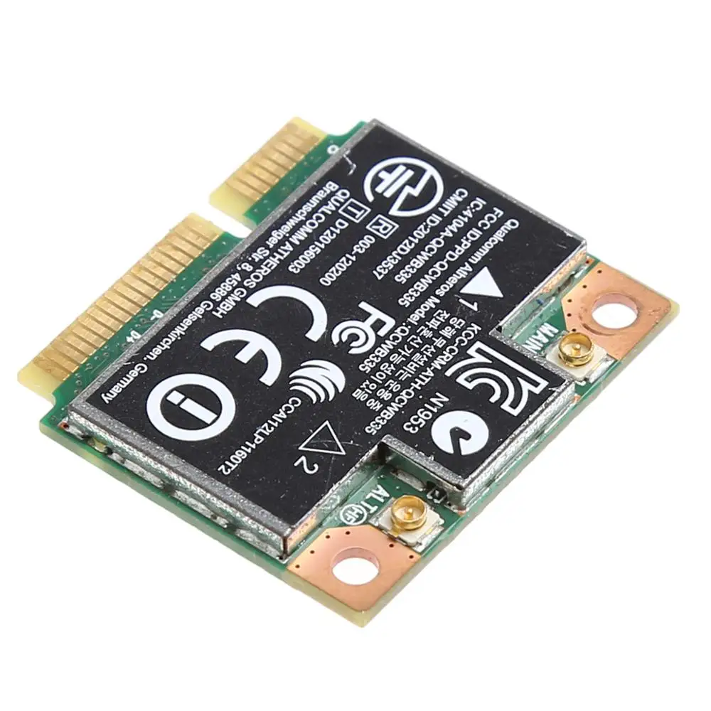 Беспроводная полукарта PCI-E 802.11b/G/N WiFi Bluetooth 4 0 для HP Atheros QCWB335 AR9565 SPS 690019-001 733476-001 |