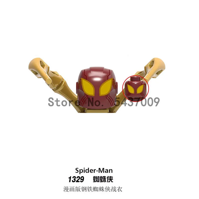 

1335 978 1350 1329 1153 216 677 XP209 966 680 Action Figure Heads MOC Building Blocks Bricks Educational Toys For Children Gifts