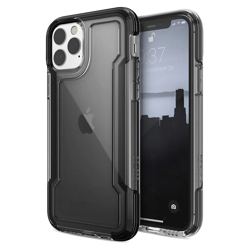 X-Doria Defense Прозрачный чехол для телефона iPhone 11 Pro Max военный класс падение проверенный чехол для iPhone 11 Pro защитный ковер