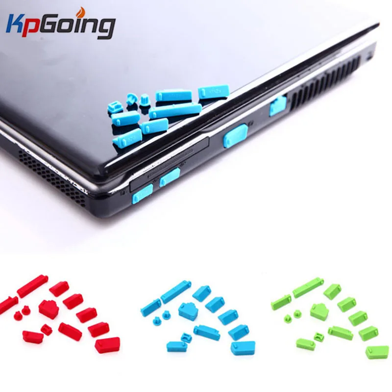 13 шт./компл. универсальная силиконовая Пылезащитная заглушка для ноутбука