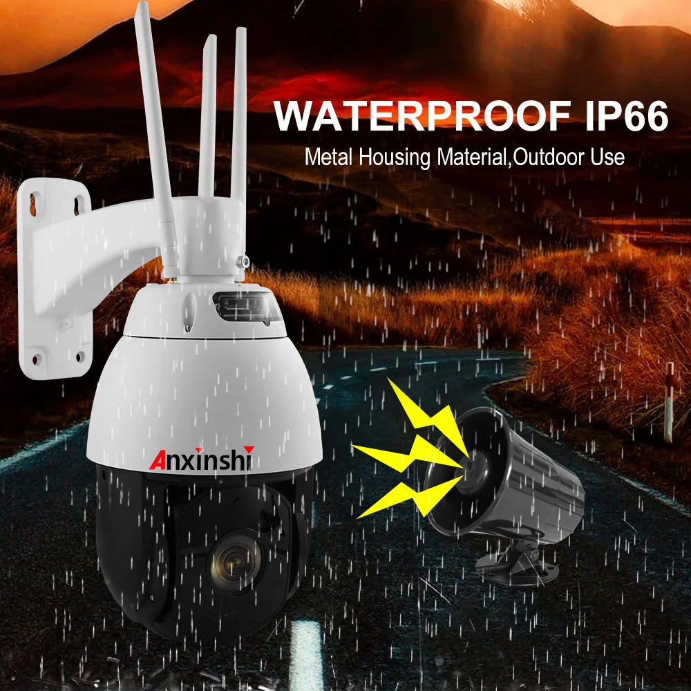 4G wifi, sim-карта, водонепроницаемая, 1080 P, PTZ, IP камера, обнаружение движения, голосовая сигнализация, предупреждение, езды от P2P HD 20X, лазерная, 300 м, 4G камера
