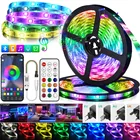 Светодиодная лента WS2811 5050 RGB, Светодиодная лента Dream Colors с Bluetooth управлением, RGBIC, Диодная гибкая лента для украшения комнаты