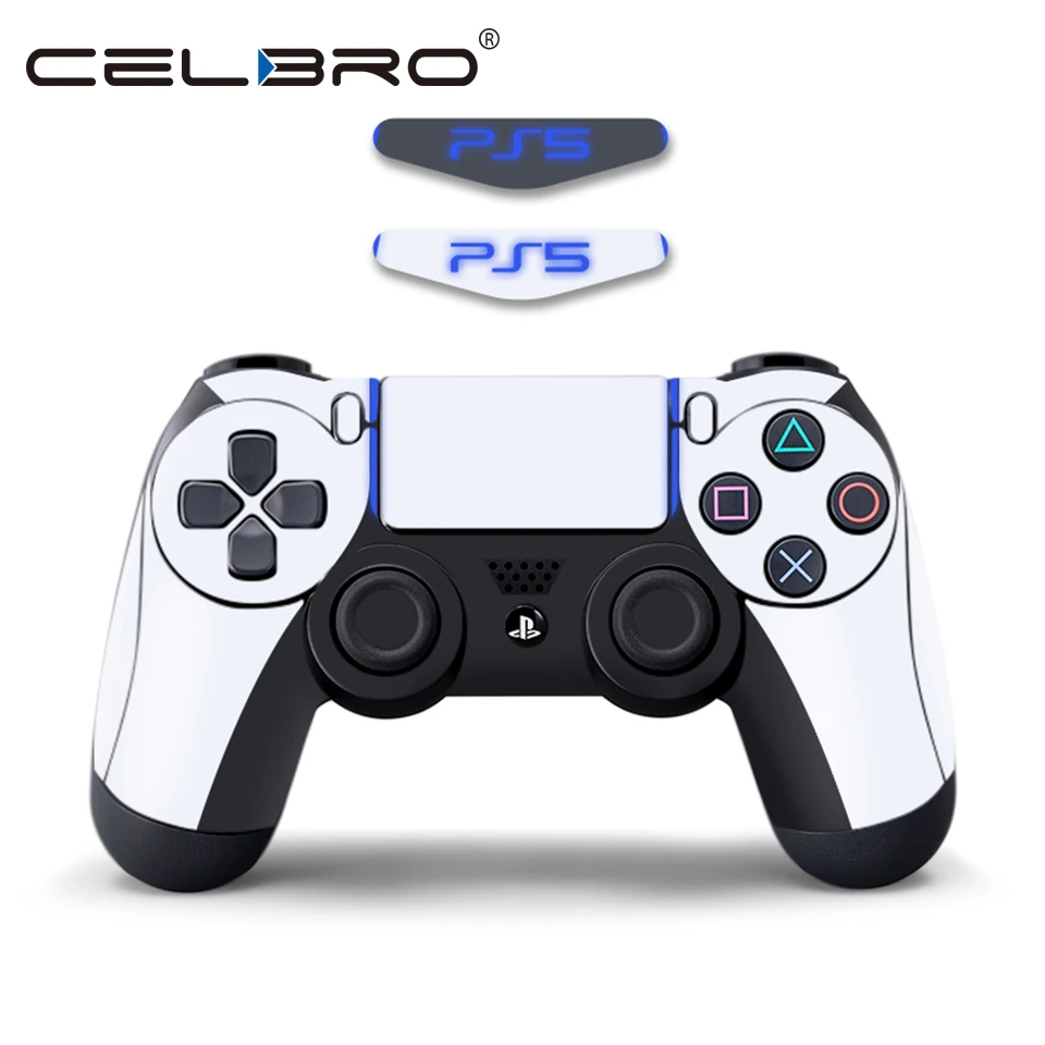 Накладки на кожу для PS4 виниловые наклейки геймпада PlayStation 4 Dualshock джойстик Slim Pro