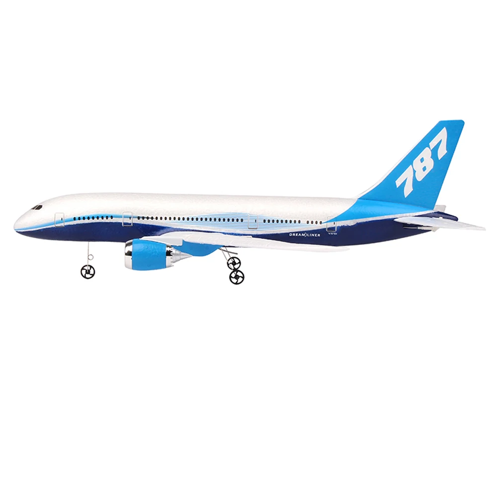 QF008 Boeing 787 550 мм размах крыльев 2,4 ГГц 3CH EPP светодиодный свет RC самолет с фиксированным крылом RTF весы Aeromodelling