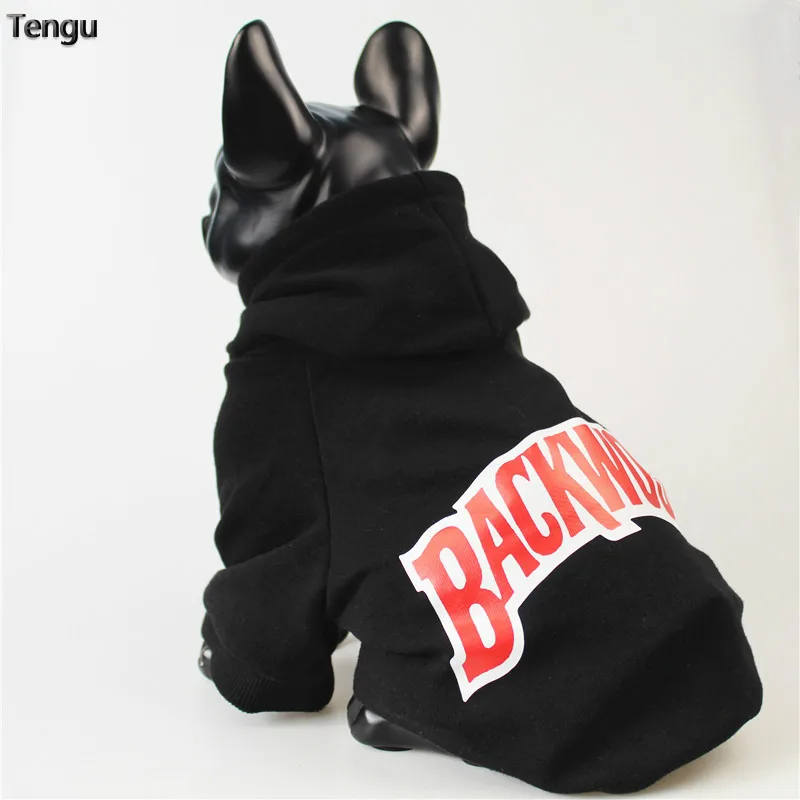 Крутая Черная Толстовка для домашних животных шнауцер осень и зима стильная