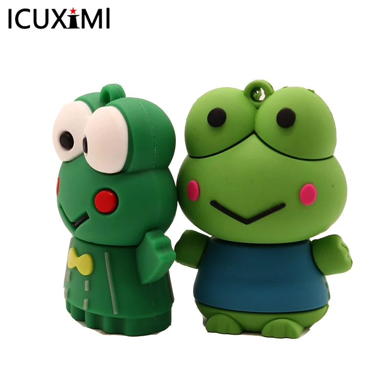 

Pendrive 128GB Mini Disk Pen Drive 64GB Memory Stick Pendrive 4GB 8GB 16GB 32GB Cartoon Frog/penguin Usb Flash Drive Usb Stick