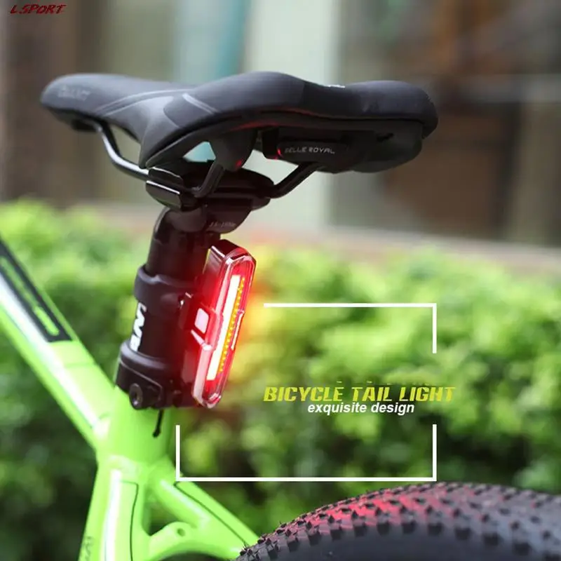 

Bike Tail Light Ultra Bright Bike Light USB Rechargeable LED Bicycle Rear Light