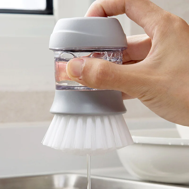 Cleaning Non-stick Oil Automatic Liquid Brush for Dishwashing Decontamination Wash Pot Kitchen Supplies Household | Дом и сад