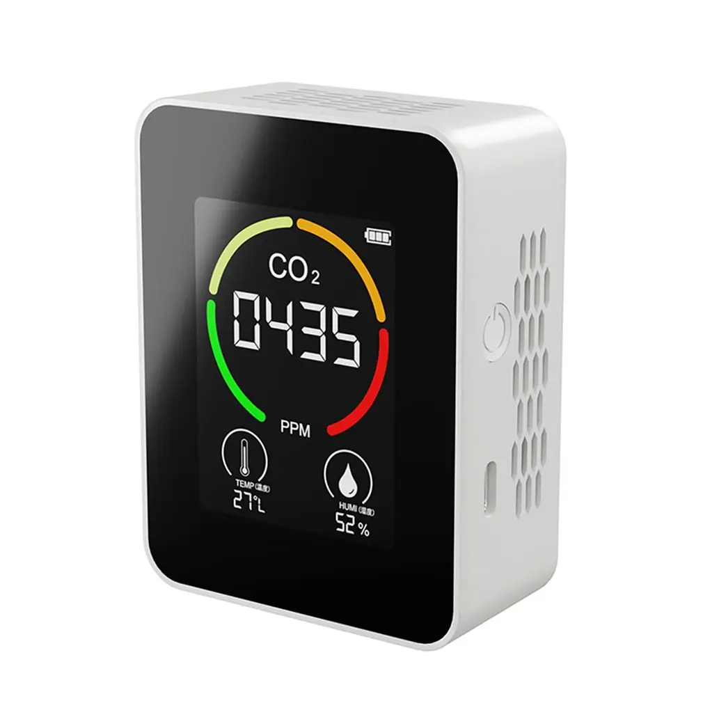 

New Mini Carbon Dioxide Detector Air Quality Monitors LCD Screen Display CO2 Sensor PPM Meters Gas Analyzer Air Quality Monitors
