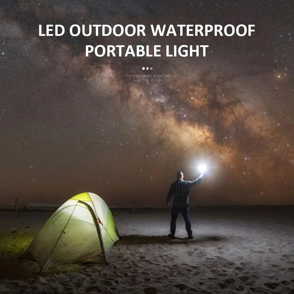 

Tent Bulb Camping Lamp Repairing Lamps Waterproof Hiking USB Charging LED Portable Lantern Fishing Reading Night Light