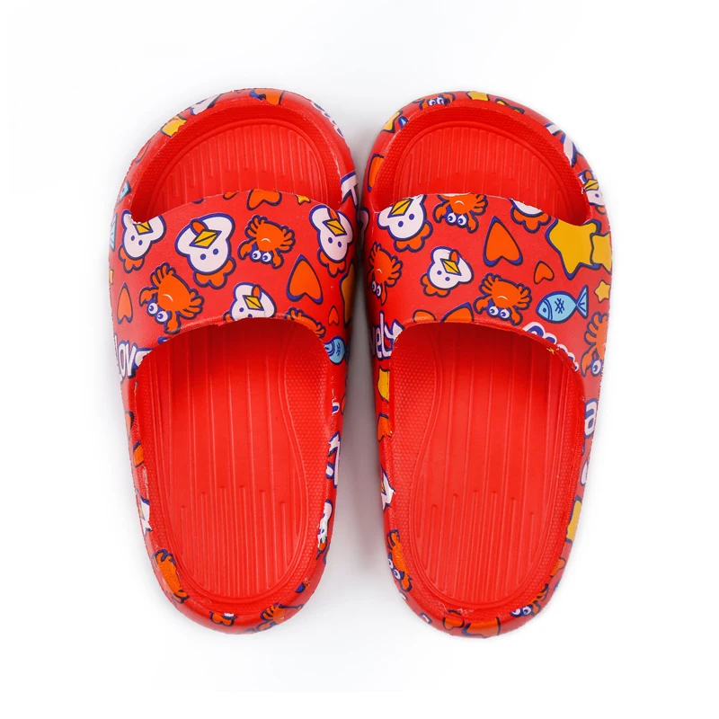 Сандалии для девочек Нескользящие пляжные тапочки дома европейские размеры 22 23 24