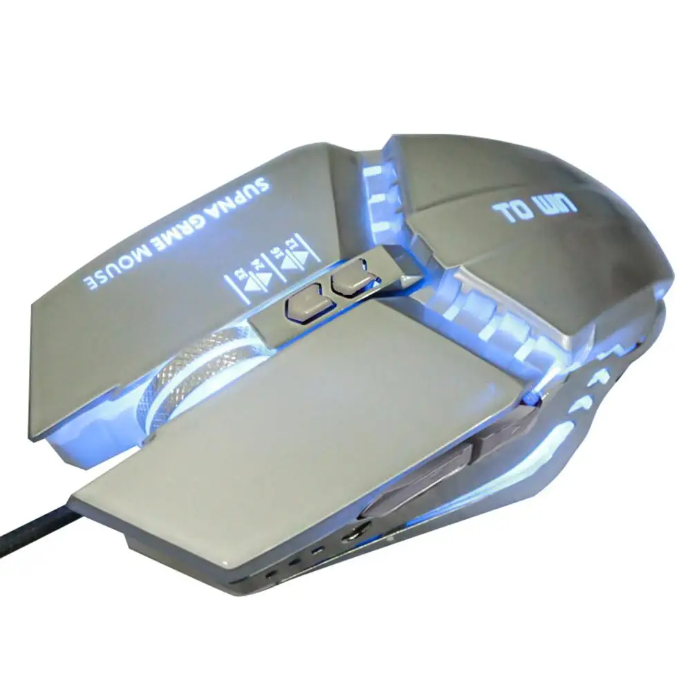 Souris de jeu gamer Professional 8D 3200DPI светодиодный optique filaire réglable souris d'ordinateur USB d'ordinateur|Мыши| |