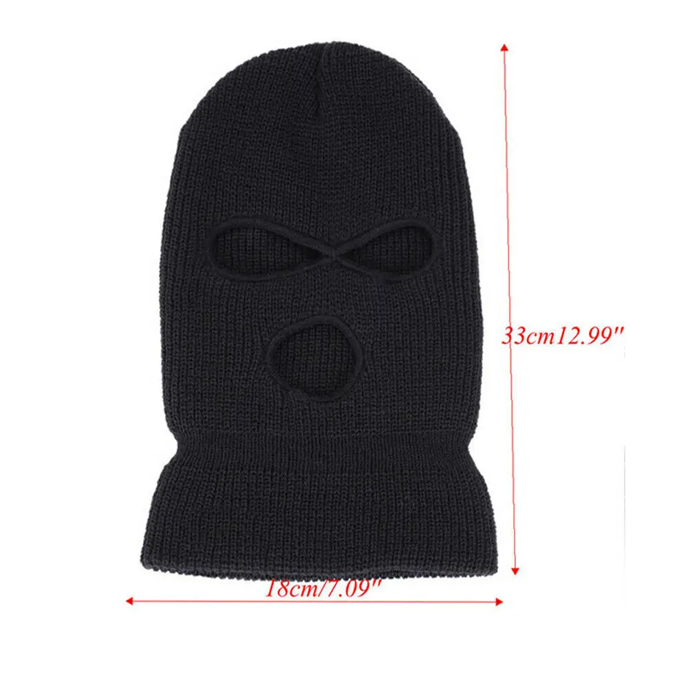 

Tactical Mask 2 Hole Full Face Ski Face Mask Winter Cap Balaclava Hood Motorbike Motorcycle Helmet Full Face Helmet