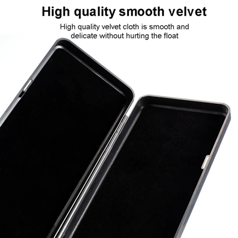 

Fishing Float Box Plastic Waterproof Durable Double Layers Fishing Floating Bobbers Case Storage Container Fishing Accessories