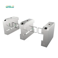 304 stainless steel rfid card access control swipe card access control electronic fully automatic swing barrier turnstile gate