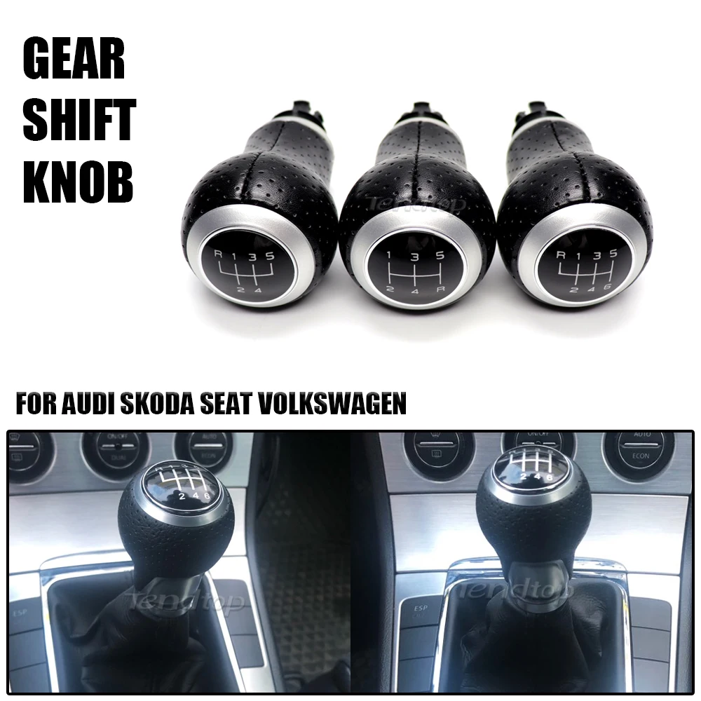 Крышка рычага переключения передач для Audi A4 B6 B7 B8 A6 S4 8K A5 8T Q5 8R S Line Ibiza 6J Seat Leon Mk1 Passat