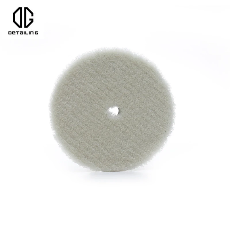 Полировальная накладка детейлинга из 100% овечьей шерсти Лучший полосатый тип