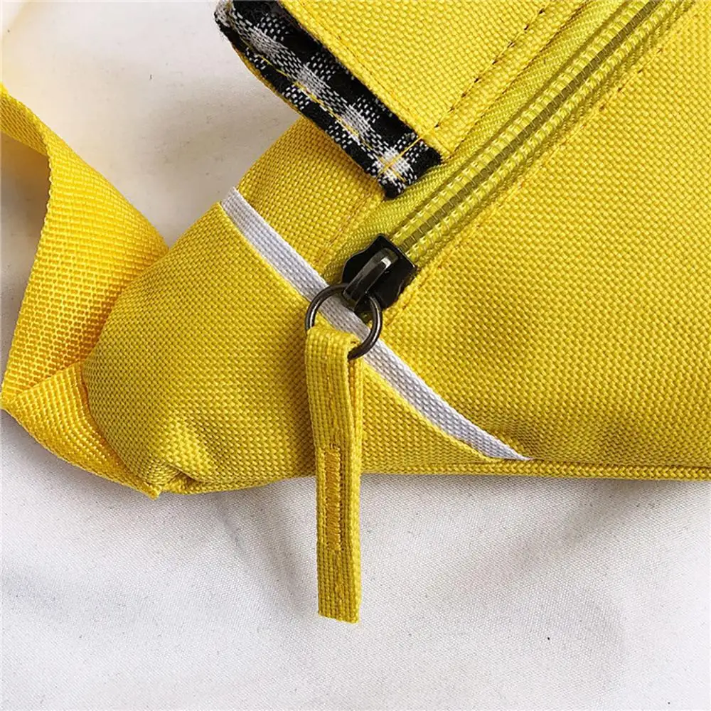 

Child Mini Waist Bag Fanny Pack Cute Cat Ear Printed Joker Chest Canvas Pocket Money Belt Kids Waist Bag Buideltas 2019