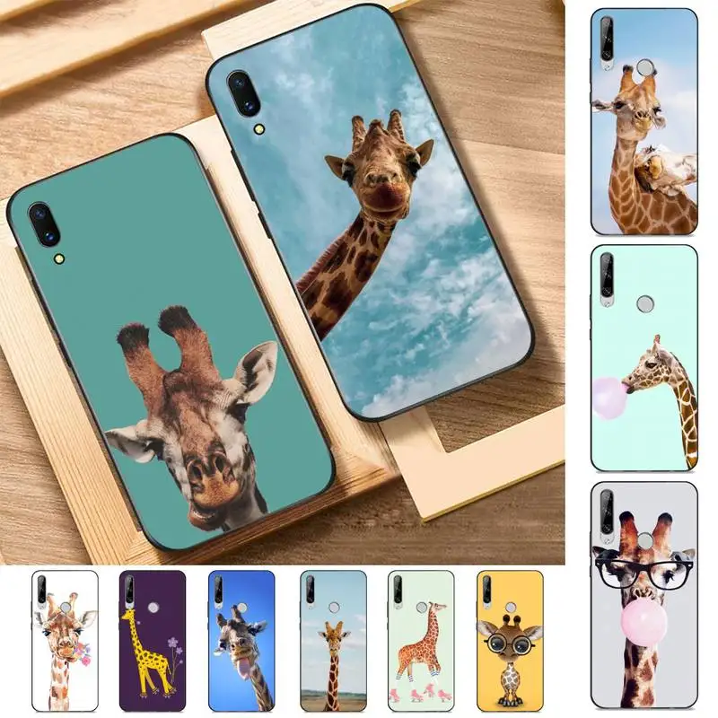 

Yinuoda Giraffes Cute Animal Phone Case for Huawei Y 6 9 7 5 8s prime 2019 2018 enjoy 7 plus