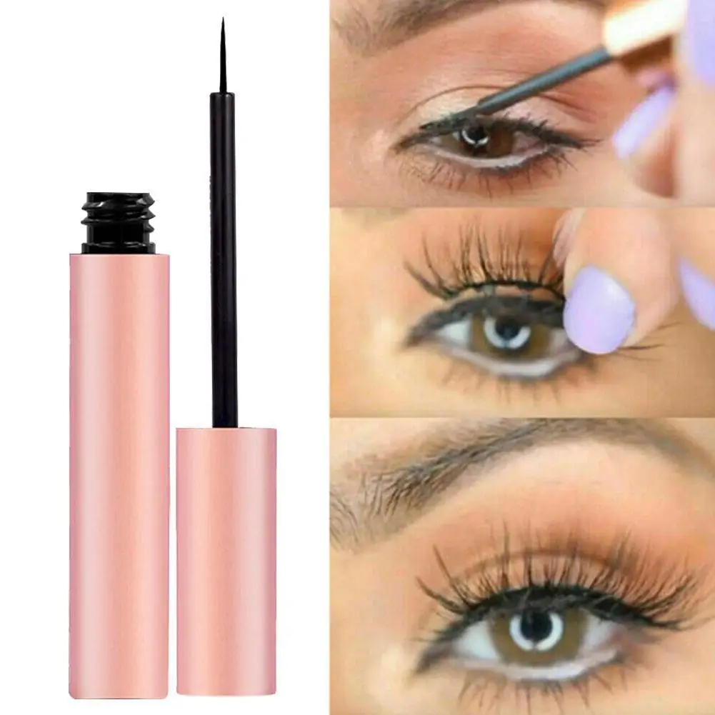 

Магнитная жидкая подводка для глаз, 5 мл, быстросохнущая, легко наносится, долговечная, водостойкая, устойчивая к поту