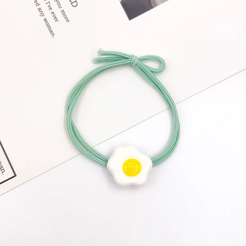 Креативные эластичные повязки на голову с изображением мультяшного яйца для