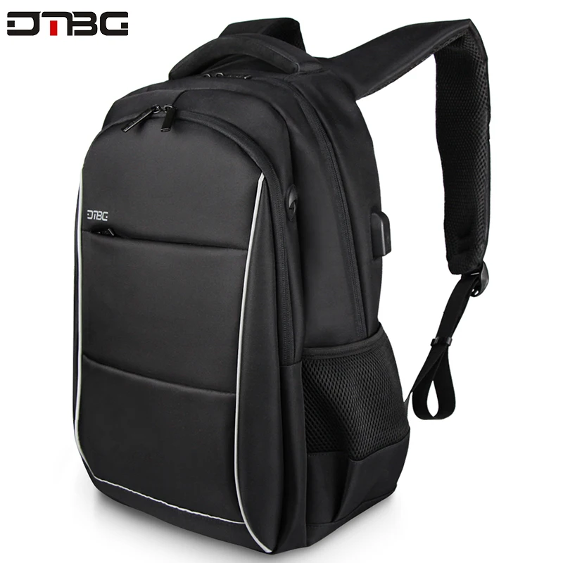 DTBG USB рюкзаки черный Rugzak большой емкости большой ноутбук рюкзак водонепроницаемый дорожные сумки школы Mochilas Sac Rugzak рюкзак