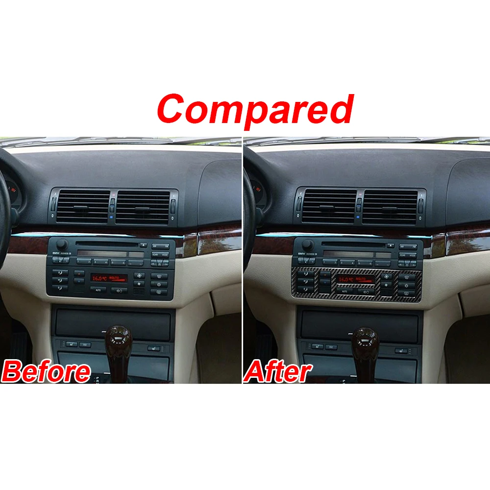 Автомобильная панель управления переменного тока 1 шт. обшивка черного цвета 248*62