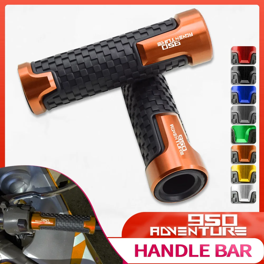 

7/8'' 22MM Aluminum Motorcycle Accessories handle bar FOR 950 Adventure S 2003 2004 2005 2006 2007 Motorbike handlebar grip ends