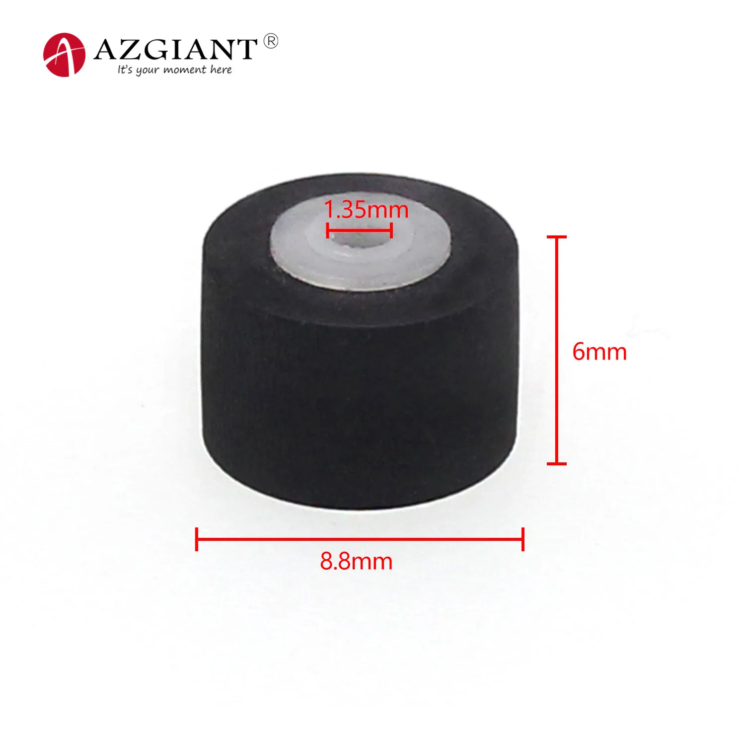 

1PC Automobile retractor press belt pulley, deck audio pressure recorder press belt pulley cassette deck pinroller tape