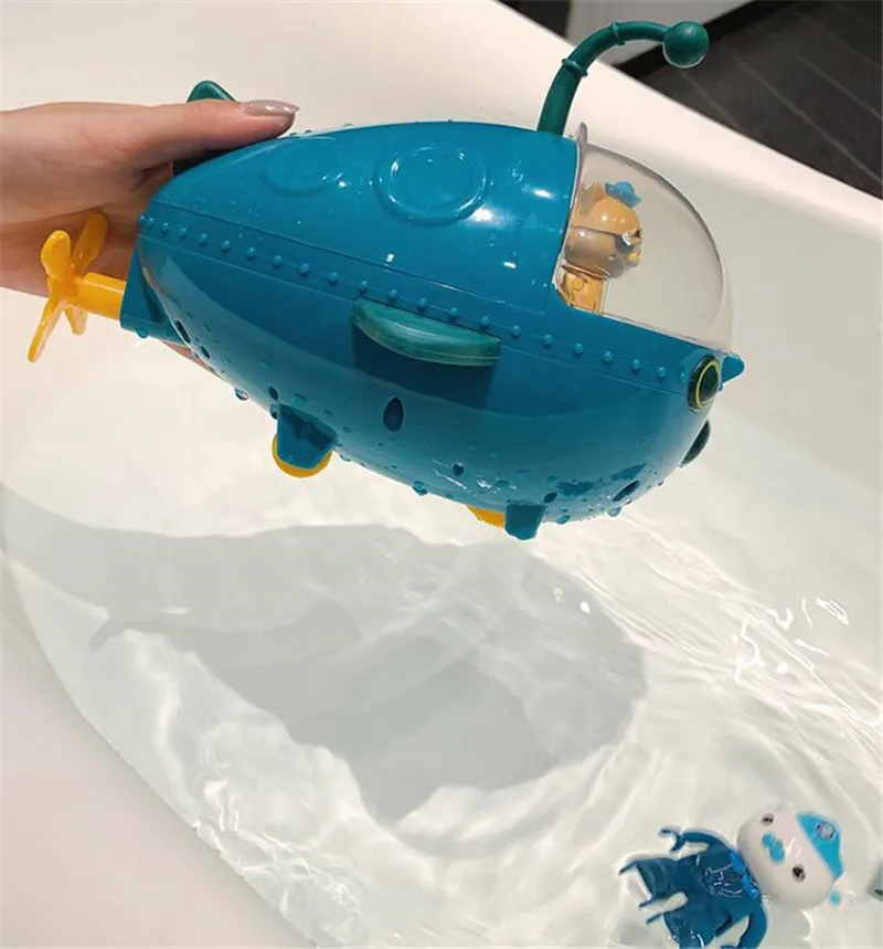 Octonautas-submarino de juguete, linterna, pez, bote, figura, modelo, mu&ntilde;eca, regalo de cumplea&ntilde;os para ni&ntilde;os-3