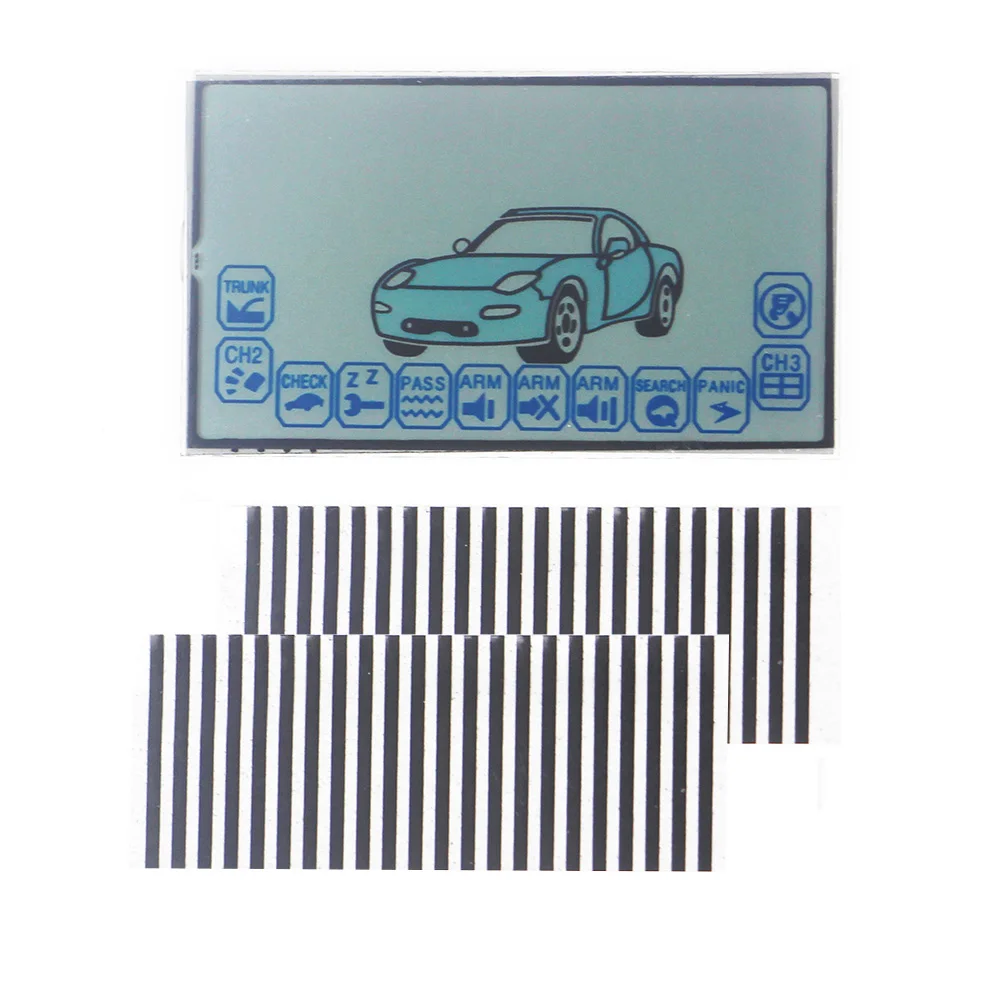 Чехол ключей A6 + ЖК дисплей брелок для российской версии Starline пульт