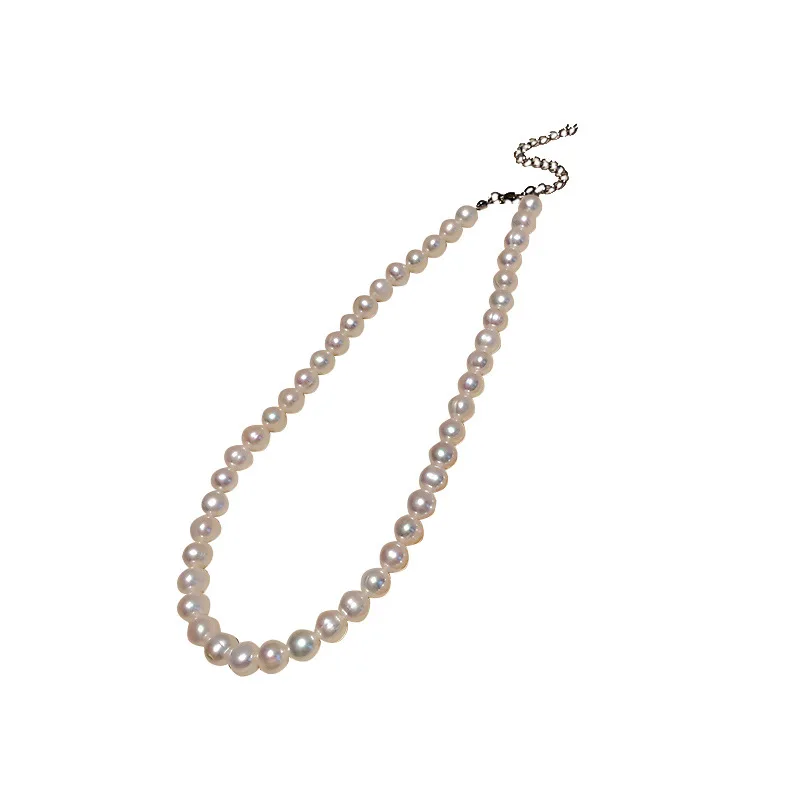 

Women's Freshwater Pearls Beaded Necklace Elegant Ladies Chokers Vintage Luxury Necklaces for Female Gorgeous Jewelry