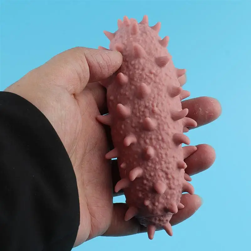 

2pcs TPR Soft Novel Animal Shaped Design Vent Toys for Kids Adults (Pink + Grey)