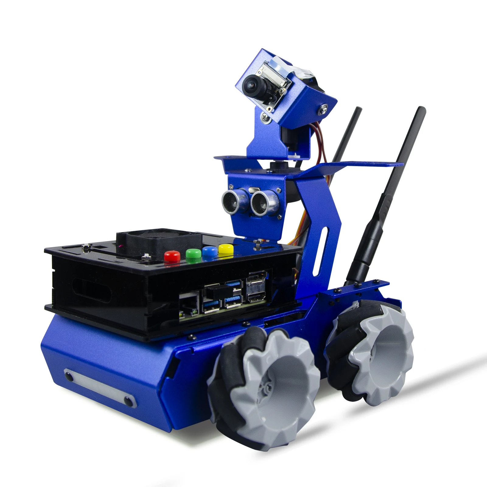 

Custom 2.0 WIFI Wireless Robot Car Compatible Jetson Nano Remote Control HD Camera Robotic Learning Educational Toy