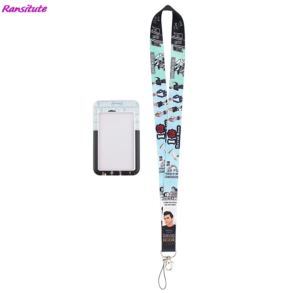 Ransitute R1416 ТВ показать шнурки для кредитных карт ID держатель значка студент Для