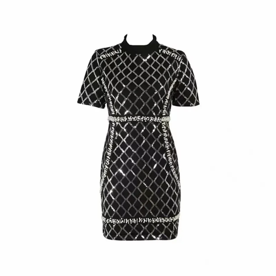 2021 новая летняя женская мини платье с короткими рукавами и открытыми плечами