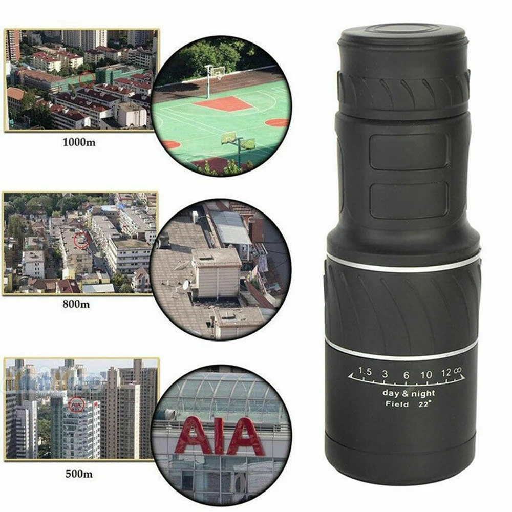

8000m HD Military Monocular Telescope Night Vision Binoculars Professional Powerful Long Range 40x60 Portable Outdoor Multi Tool