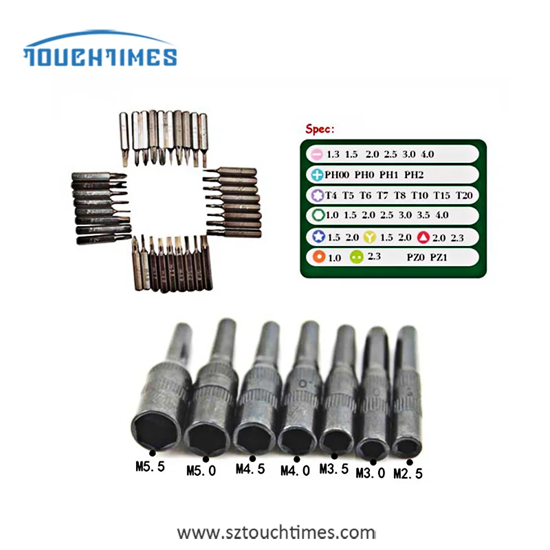 Лучший товар набор отверток 45 в 1 с длинным рукавом инструмент для разборки