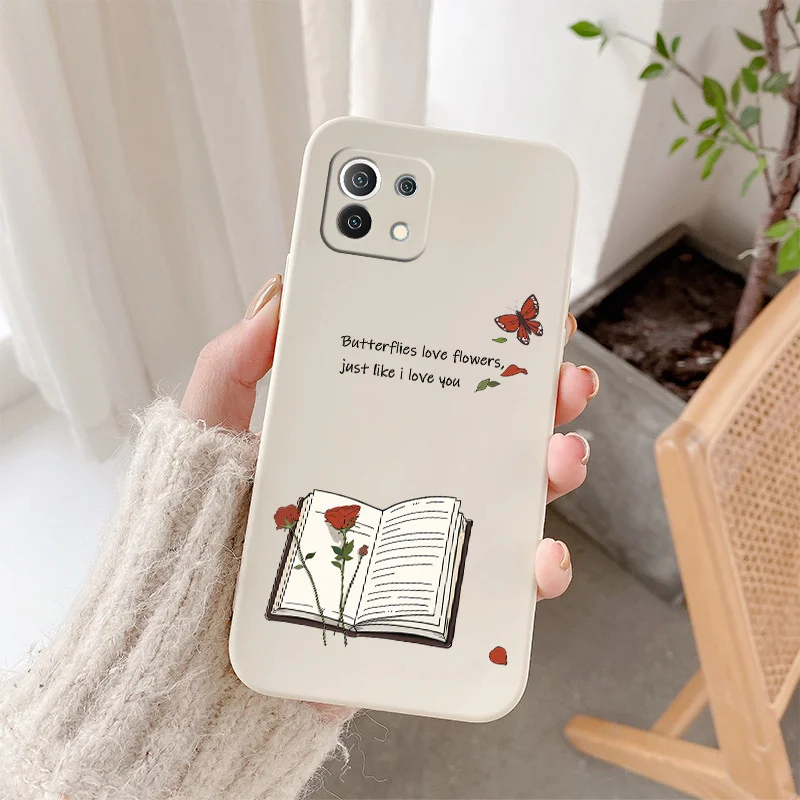 

Purple Flowers Soft Case For Xiaomi Mi 11 lite Ultra 11i 10T 9T Pro Lite 10 10S 9 8 lite Pro Poco F2 X2 F3 Pro Phone Cover Case