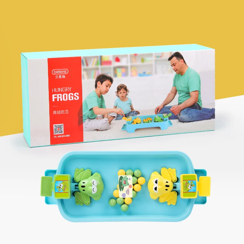 Beiens 2019 Вечерние игры жадная лягушка едят игрушечные бобы широкие игрушки для